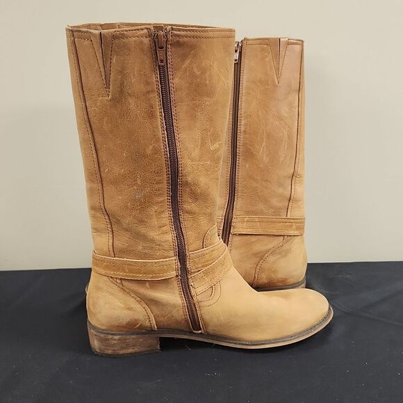Gianni Bini Leather Boots 9M - Picture 3 of 15